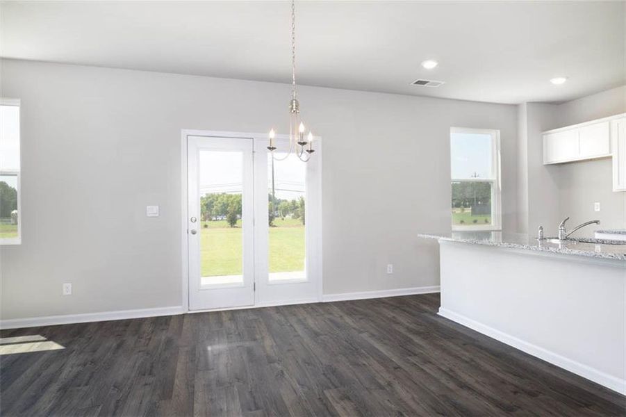 Spacious, unfurnished interior of a new home in The Reserve at Calcutta, Stockbridge (Image 14). Spacious, unfurnished interior of a new home in The Reserve at Calcutta, Stockbridge (Image 14).