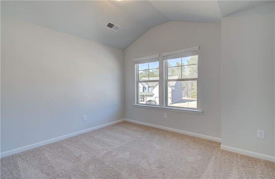 Spacious, unfurnished interior of a new home in Cedar Grove Commons, Conley (Image 18). Spacious, unfurnished interior of a new home in Cedar Grove Commons, Conley (Image 18).