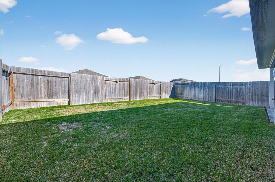 Exterior details and patio area of a home in , Spring (Image 25). Exterior details and patio area of a home in , Spring (Image 25).