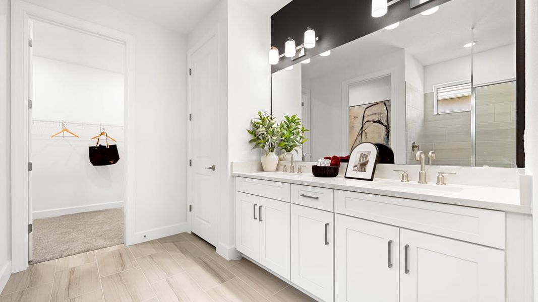 Representative furnished interior of a home built from the Monte by Taylor Morrison in Skye Ranch Community Group Page, Sarasota (Image 14).