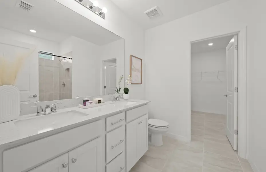 Representative furnished interior of a home built from the Chapman by Centex in Whispering Lakes, Lehigh Acres (Image 13).