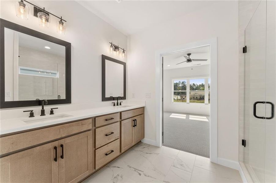 Furnished interior view inside a new home in Archerfield, Smyrna (Image 9).