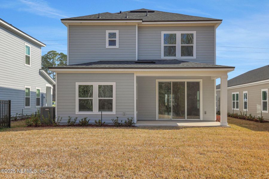 Exterior details and patio area of a home in TrailMark, St. Augustine (Image 23).