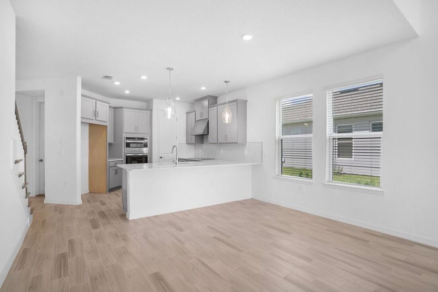 Representative unfurnished interior of a home built from the Captiva by Taylor Morrison in Indigo Creek, Apollo Beach (Image 13).