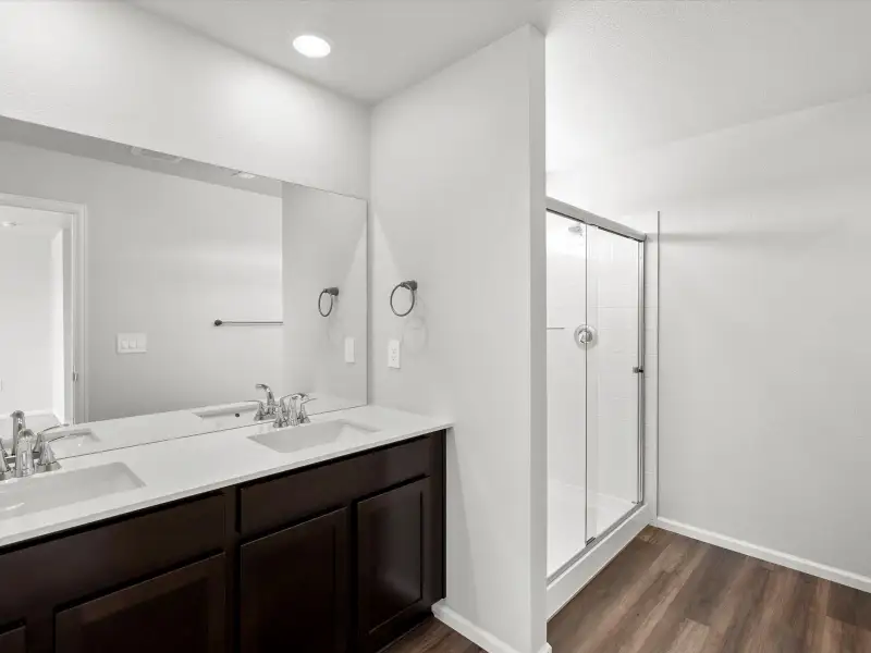 Furnished interior view inside a new home in Poudre Heights: The Meadow Collection, Windsor (Image 6).