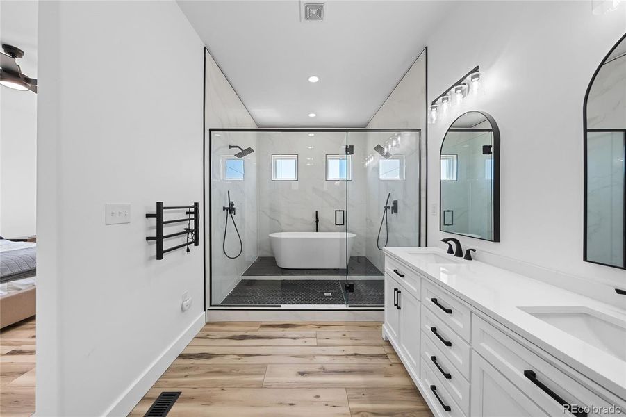 Furnished interior view inside a new home in , Parker (Image 34).