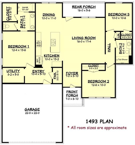 2D floor plan layout of this home in , Burnet, TX (Image 4). 2D floor plan layout of this home in , Burnet, TX (Image 4).