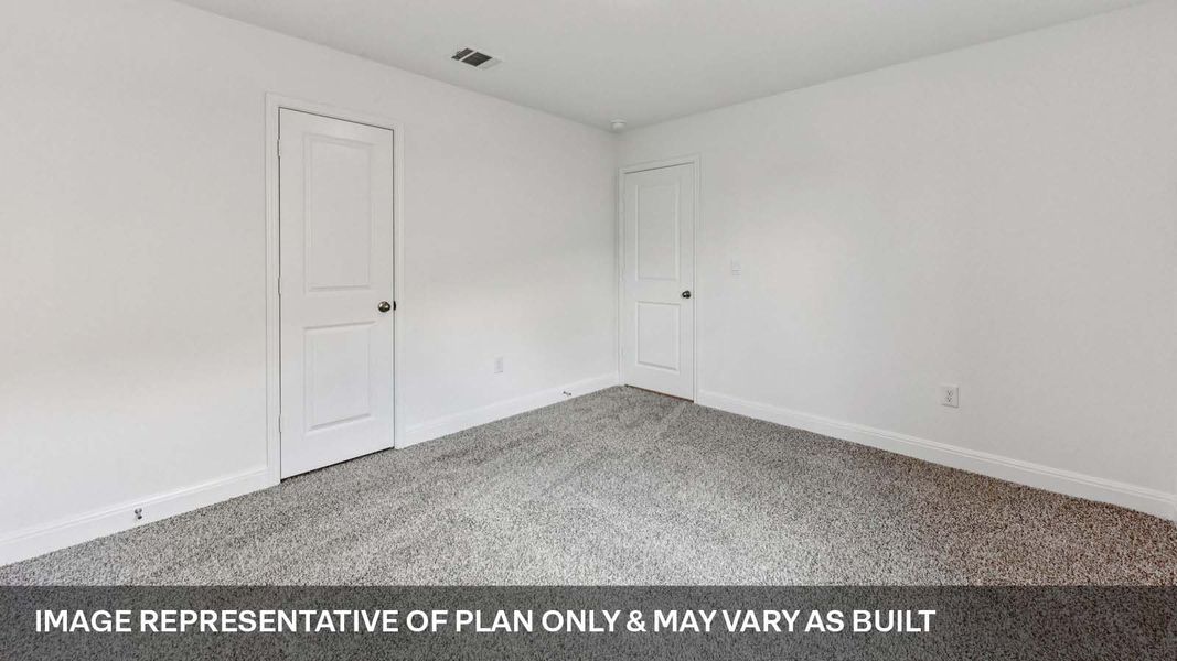 Representative unfurnished interior of a home built from the The Grayson by D.R. Horton in Riverview, Georgetown (Image 25).