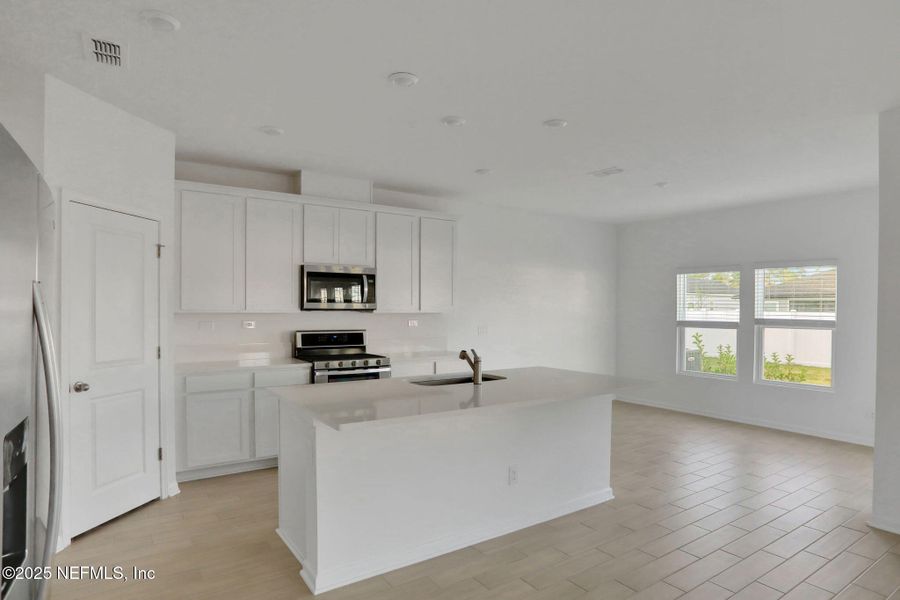 Furnished interior view inside a new home in Cordova Palms, St. Augustine (Image 6).