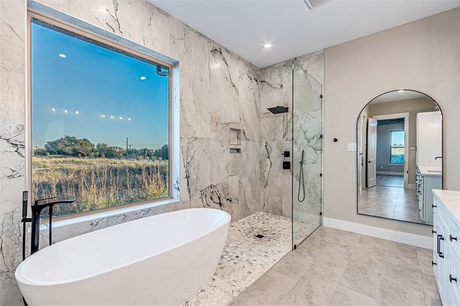 Furnished interior view inside a new home in , Decatur (Image 15).