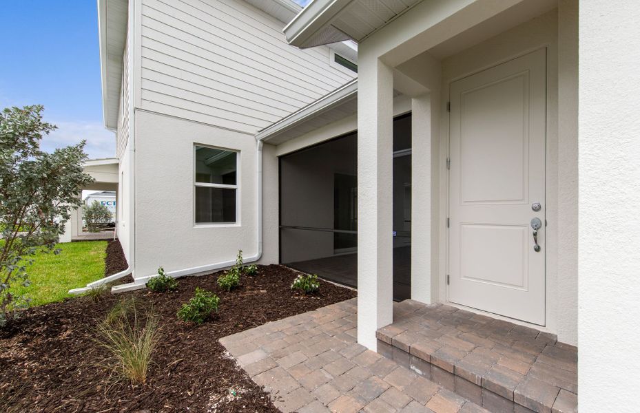 Representative exterior details of a home built from the Mabel II with ADU by Pulte Homes in SeaFlower, Bradenton (Image 37).
