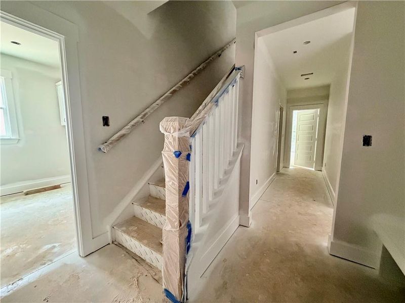In-progress construction of a new home in Arbor West, Dawsonville, GA (Image 25).