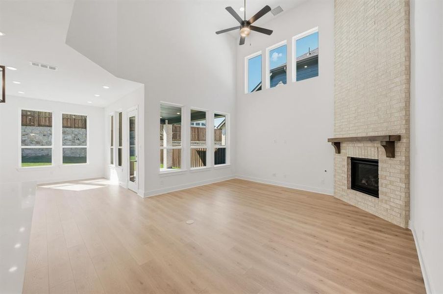 Spacious, unfurnished interior of a new home in Walsh: Artisan Series - 50' lots, Aledo (Image 15).