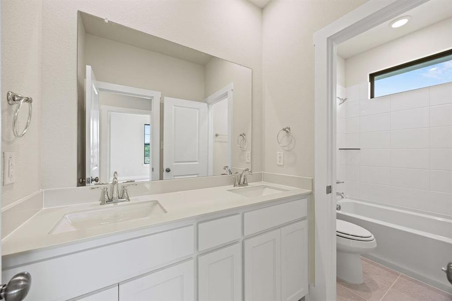 Furnished interior view inside a new home in The Heights at Uptown Celina, Celina (Image 5).