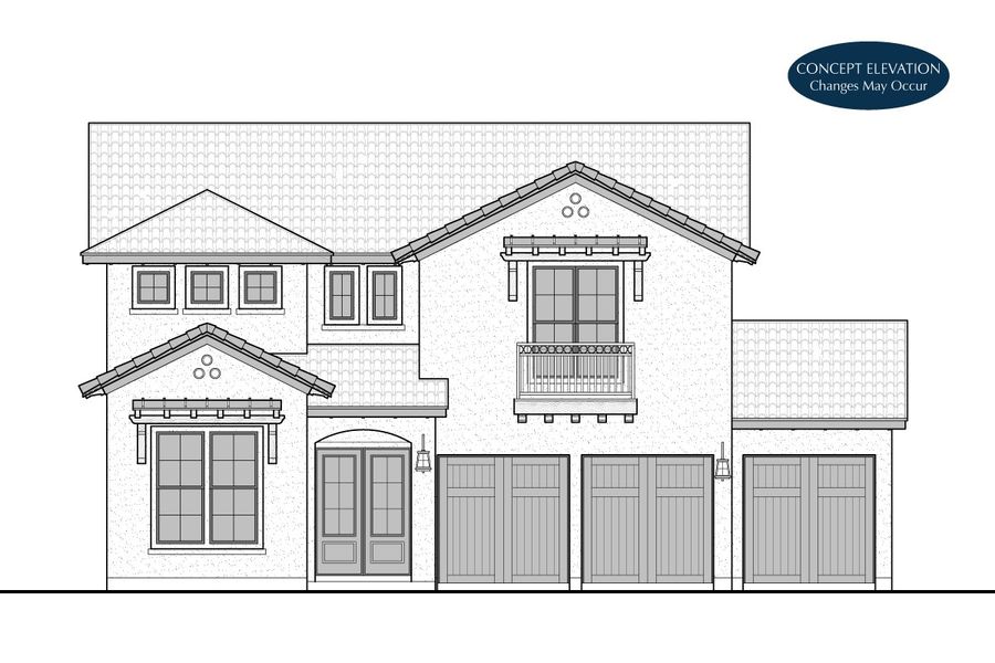 Representative rendering of the exterior for the Fairway by Landon Homes (Image 5). Representative rendering of the exterior for the Fairway by Landon Homes (Image 5).