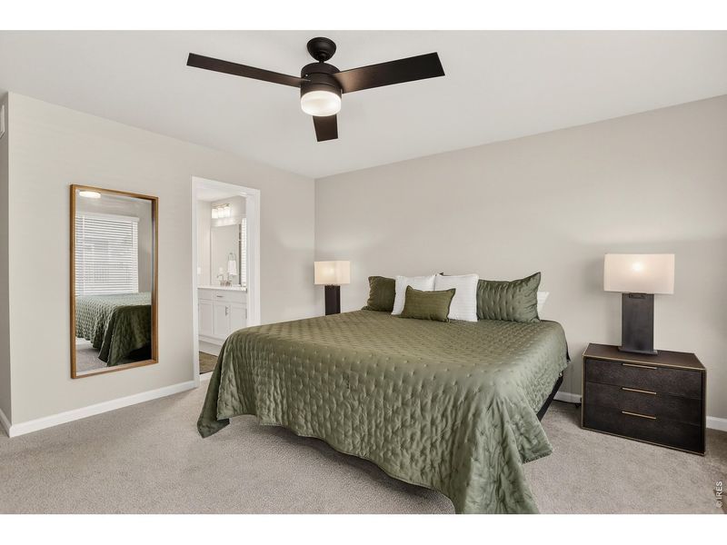 Furnished interior view inside a new home in Mountain Brook, Longmont (Image 17).