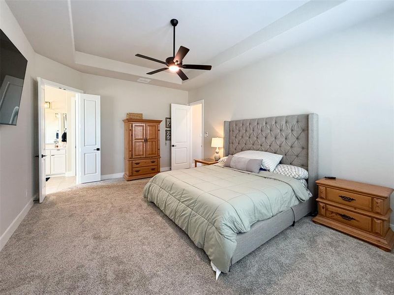 Furnished interior view inside a new home in Rocky Top, Krum (Image 23).