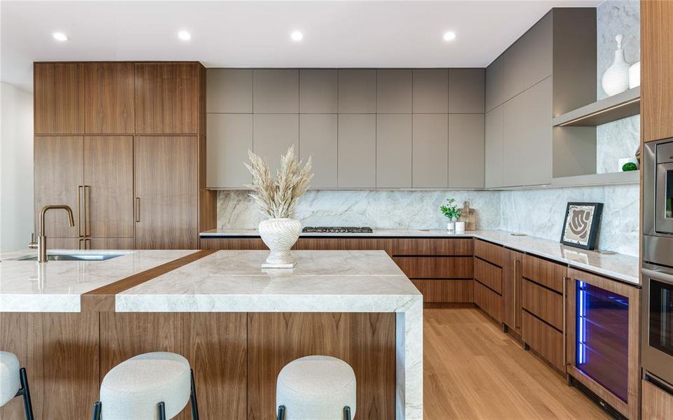 Furnished interior view inside a new home in , Heath (Image 18).