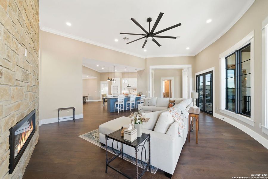 Furnished interior view inside a new home in , Bulverde (Image 9). Furnished interior view inside a new home in , Bulverde (Image 9).