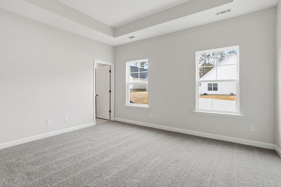Spacious, unfurnished interior of a new home in Renaissance at White Oak, Garner (Image 25).
