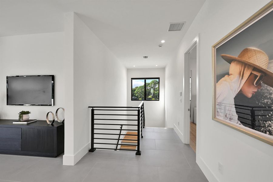Furnished interior view inside a new home in , Delray Beach (Image 10).