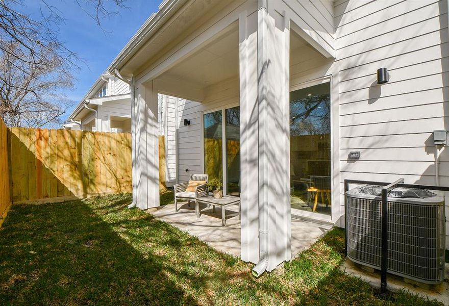 Backyard/Covered Patio