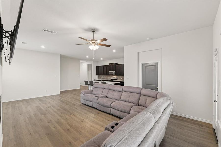 Furnished interior view inside a new home in , Anna (Image 27).