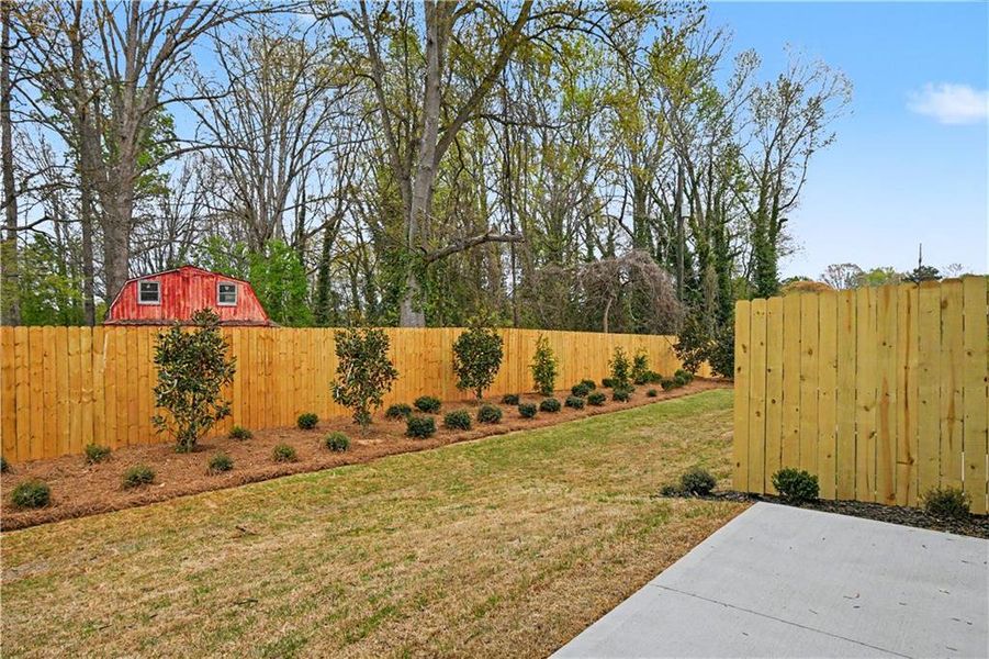Exterior details and patio area of a home in , Norcross (Image 3).