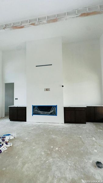 In-progress construction of a new home in , San Antonio, TX (Image 9).