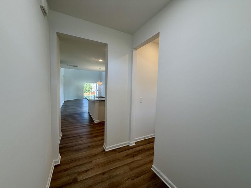 Spacious, unfurnished interior of a new home in Bellevue Townhomes, Greenville (Image 9).
