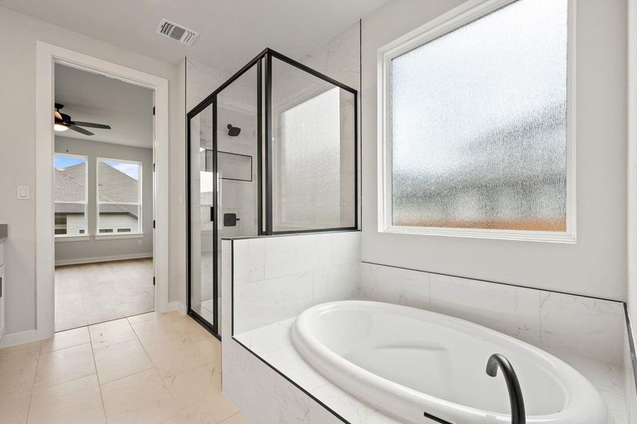 Furnished interior view inside a new home in Heritage, Dripping Springs (Image 9).