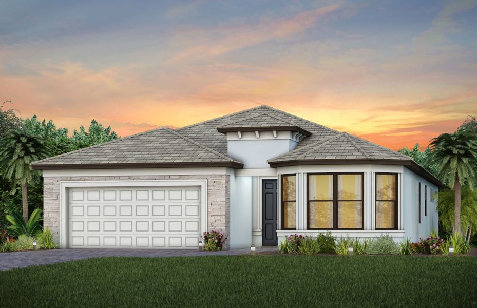 Exterior FM3 with optional stone