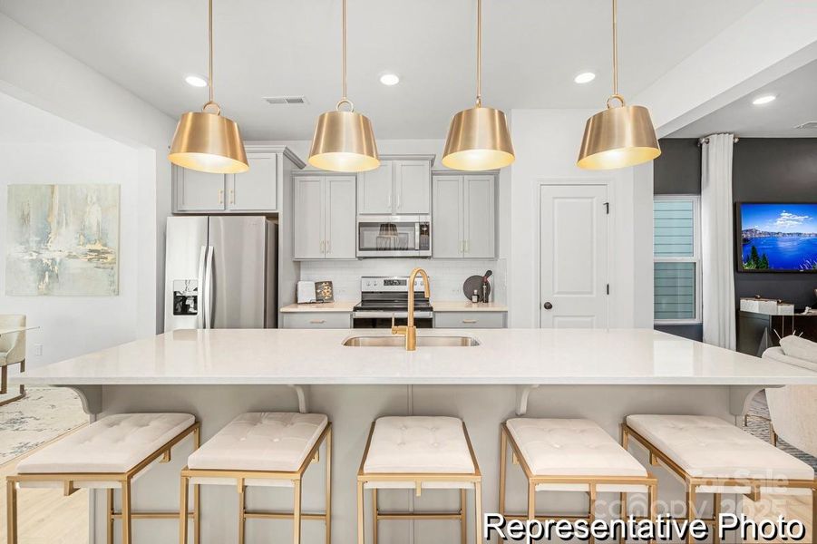 Furnished interior view inside a new home in Colvin Park, Rock Hill (Image 16).