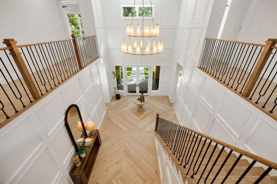 Furnished interior view inside a new home in , Dallas (Image 12). Furnished interior view inside a new home in , Dallas (Image 12).