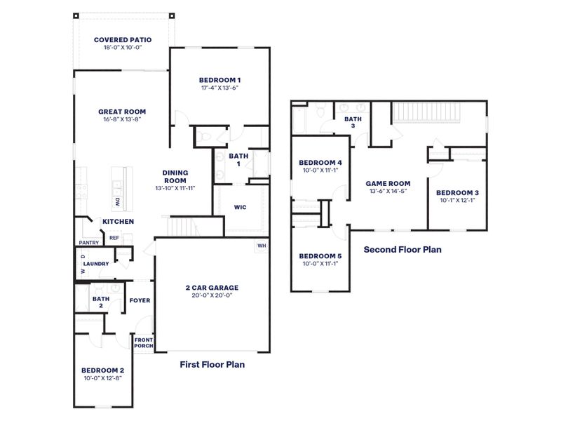 2D floor plan layout for the Ibis by D.R. Horton in Upper Canyon, Phoenix, AZ (Image 5). 2D floor plan layout for the Ibis by D.R. Horton in Upper Canyon, Phoenix, AZ (Image 5).