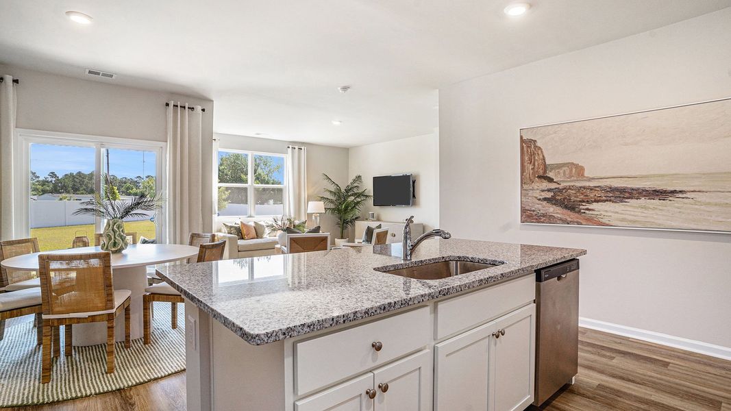Furnished interior view inside a new home in Auberon Woods, Conway (Image 4).