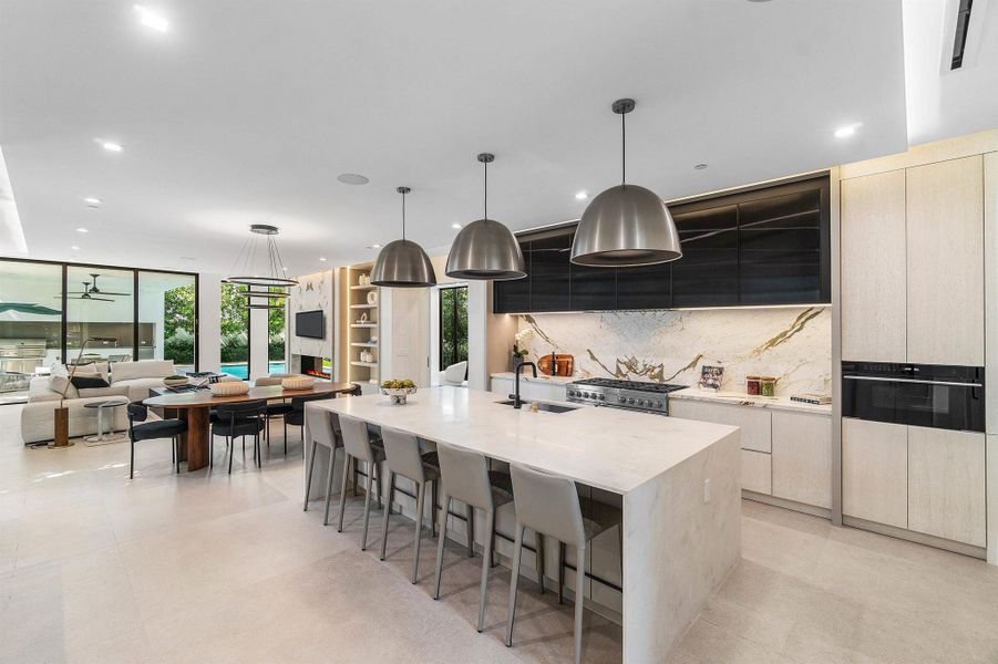 Furnished interior view inside a new home in , Delray Beach (Image 6).