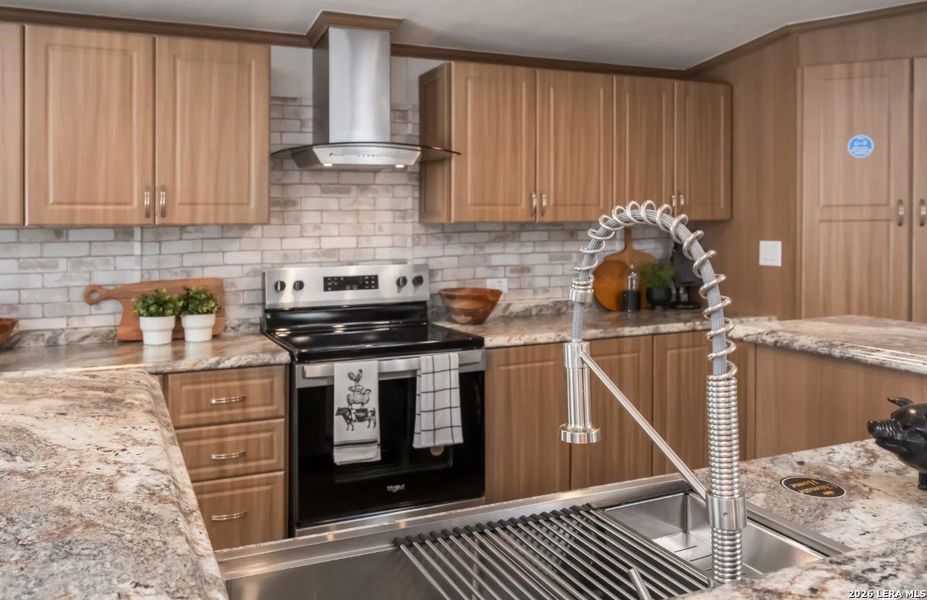 Furnished interior view inside a new home in , Elmendorf (Image 24).