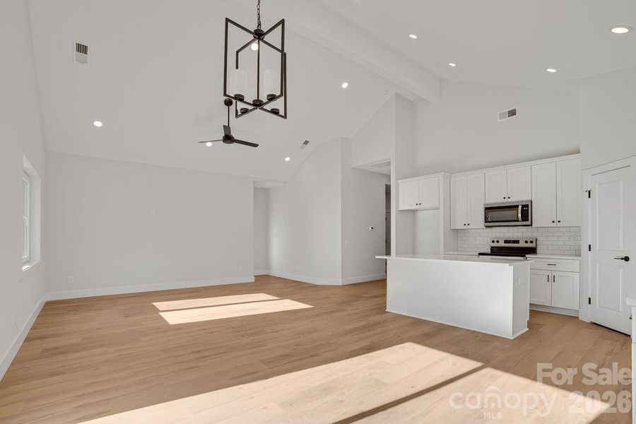 Spacious, unfurnished interior of a new home in , Iron Station (Image 11). Spacious, unfurnished interior of a new home in , Iron Station (Image 11).