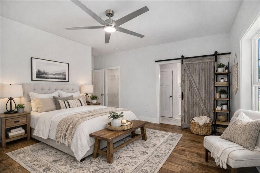 Furnished interior view inside a new home in , Carrollton (Image 9).