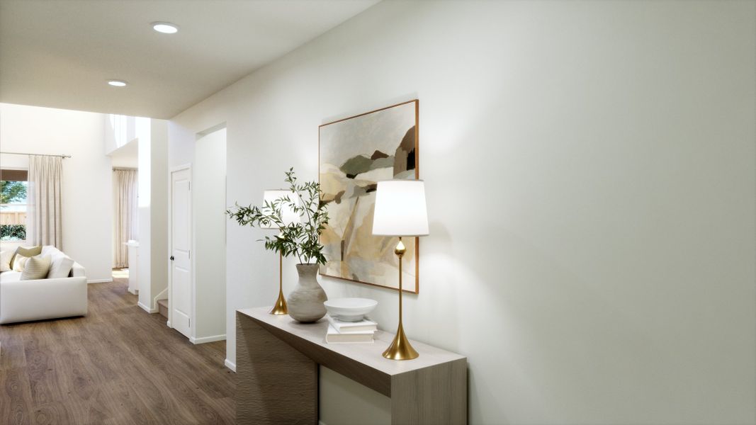 Representative furnished interior of a home built from the Plan 5007 by New Home Co. in The Estates Collection at Talon Pointe, Thornton (Image 10).