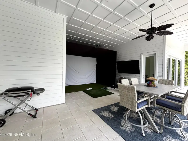 Exterior details and patio area of a home in Nocatee, Ponte Vedra (Image 3).