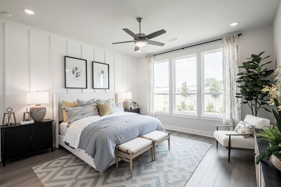 Representative furnished interior of a home built from the Tanager by Tri Pointe Homes in Oakhill Reserve 45’, Tomball (Image 16). Representative furnished interior of a home built from the Tanager by Tri Pointe Homes in Oakhill Reserve 45’, Tomball (Image 16).