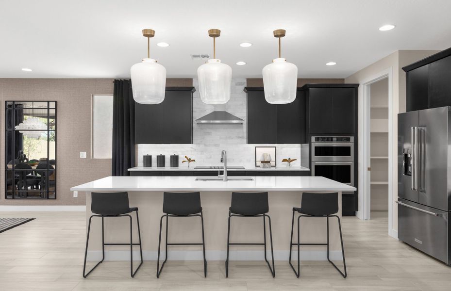 Representative furnished interior of a home built from the Refuge by Del Webb in Sun City Anthem at Merrill Ranch, Florence (Image 14).
