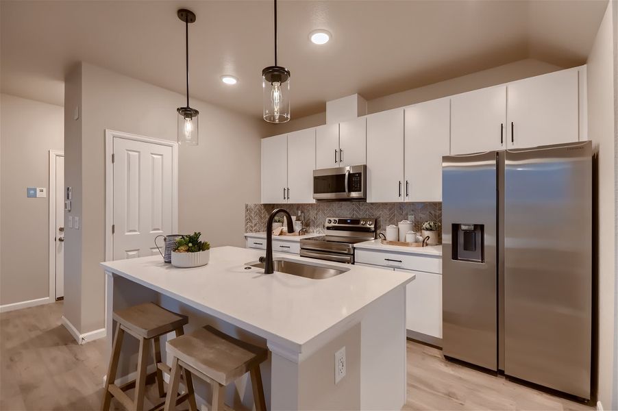 Kitchen | Biscayne | Spring Valley | New Homes In Longmont, CO By Landsea Homes