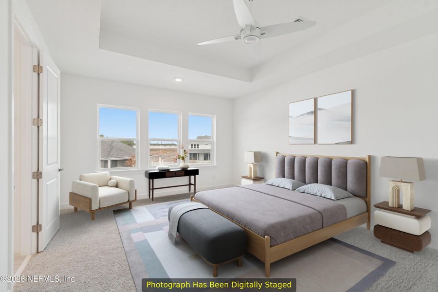 Furnished interior view inside a new home in Evergreen Island at Silverleaf - Executive, St. Augustine (Image 5).