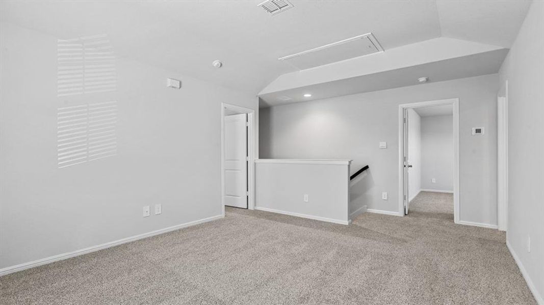 Spacious, unfurnished interior of a new home in Springhill South, Boyd (Image 21). Spacious, unfurnished interior of a new home in Springhill South, Boyd (Image 21).