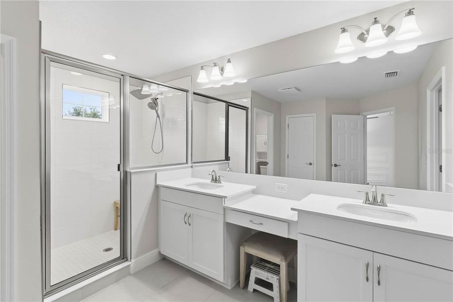 Furnished interior view inside a new home in Hawkstone, Lithia (Image 16). Furnished interior view inside a new home in Hawkstone, Lithia (Image 16).