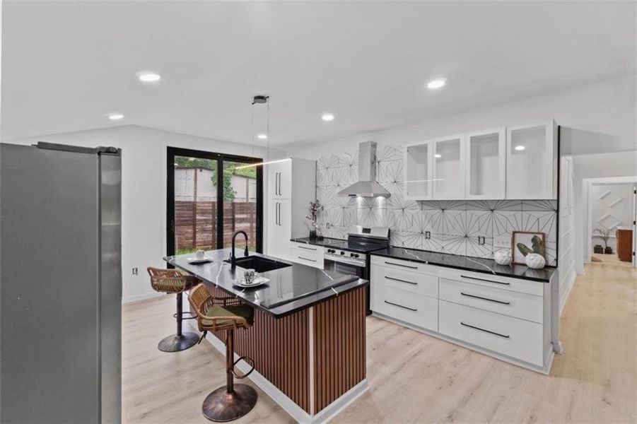 Furnished interior view inside a new home in , Decatur (Image 7).