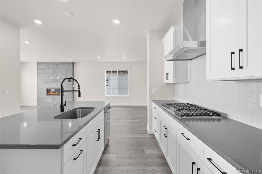 Furnished interior view inside a new home in Harmony at Sterling Ranch, Littleton (Image 11).